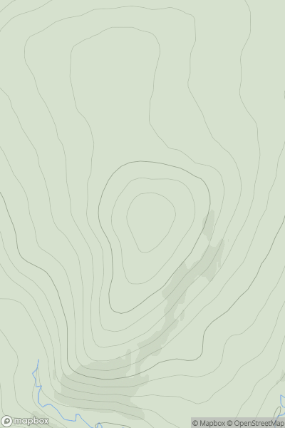 Thumbnail image for Cock Rig [Firth of Forth to the River Tweed] [NT152593] showing contour plot for surrounding peak